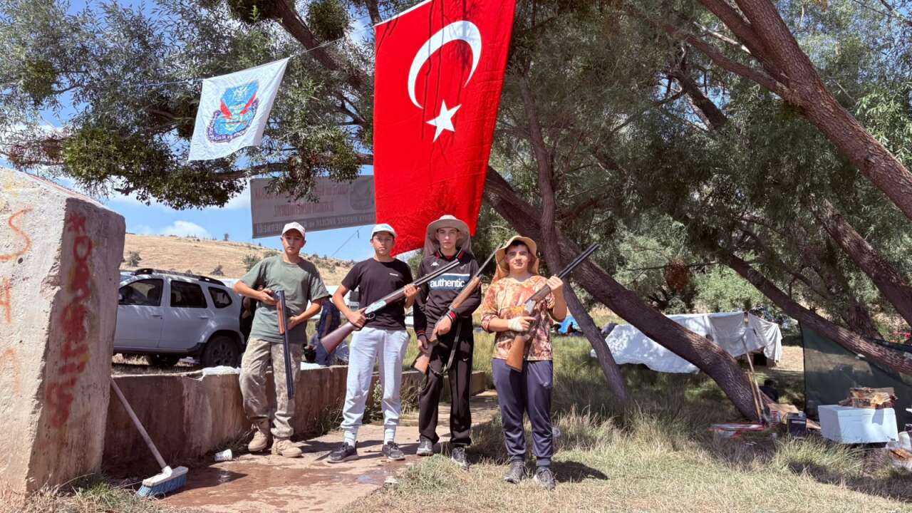 Konya’da tüfeğini alan koştu, ustalar nefes kesti 1
